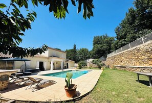 Pool - South-facing villa with pool and jacuzzi for an unforgettable stay.  (Brignoles)