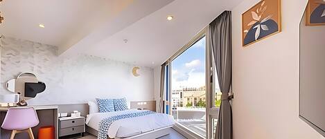 Chambre quadruple familiale