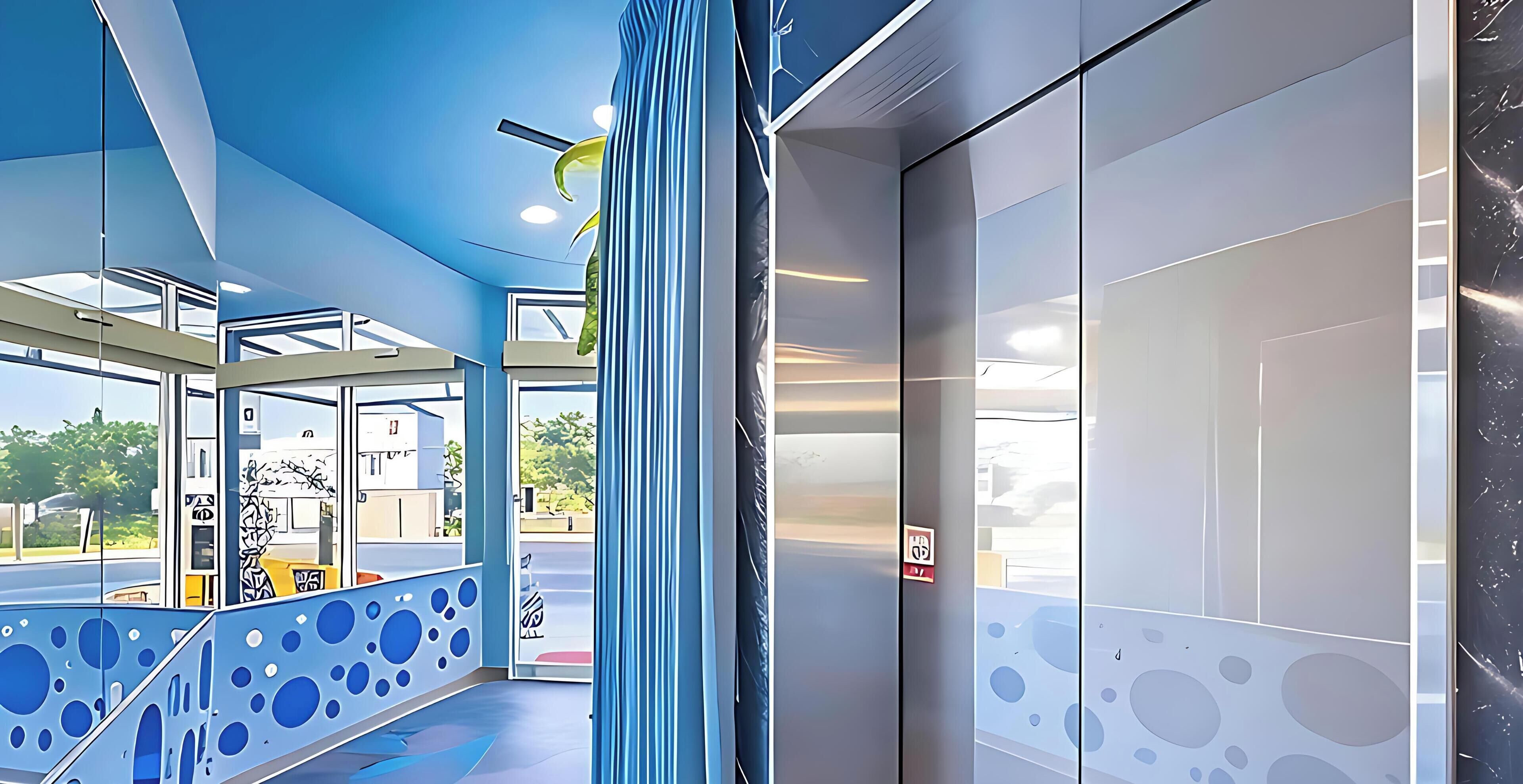 住宿正面 - 傍晚/夜晚