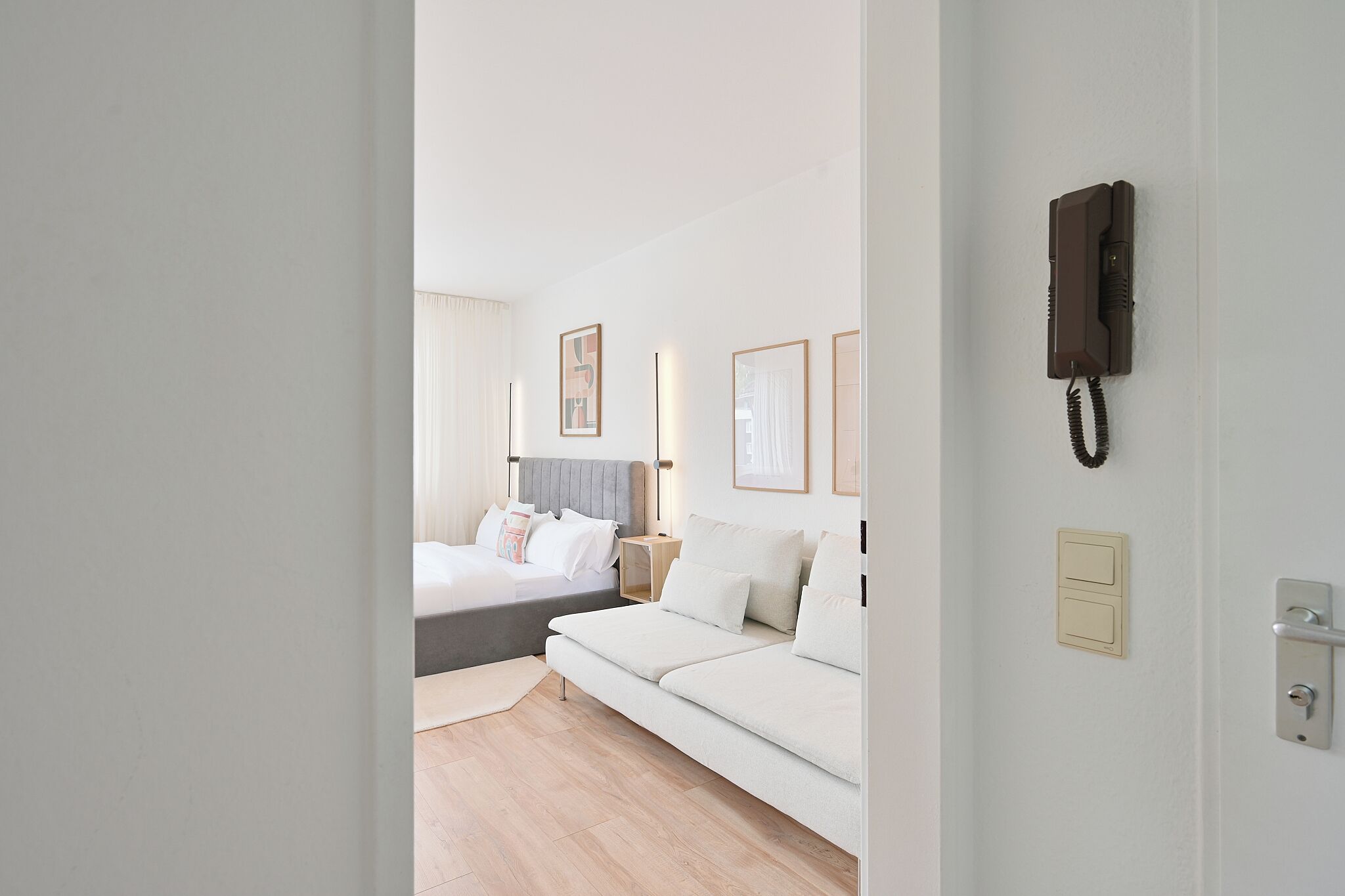 1 bedroom, desk, iron/ironing board, WiFi