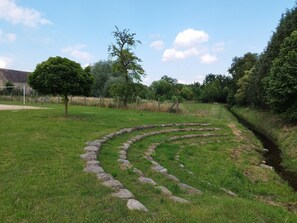 Property grounds - Holiday Home Wegblüte with Private Terrace (Karstädt)