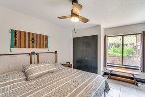 2 habitaciones, tabla de planchar con plancha, internet y ropa de cama 