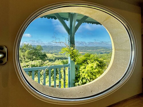Maison Oléa - Chambre d'hôtes "Pourpre" avec vue sur la vallée de la Vézère