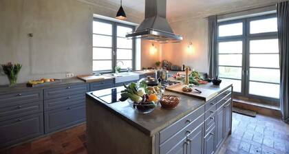 Rustikal-schickes Ferienhaus ideal für Gruppen