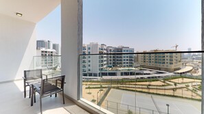 Apartament, 2 dormitoris, accés a la piscina | Balcó