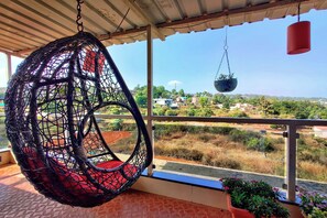 Vue depuis l’hébergement