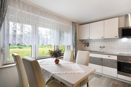 Holiday Apartment 'Vacation in the Uckermark' with Private Terrace, Garden & Wi-Fi