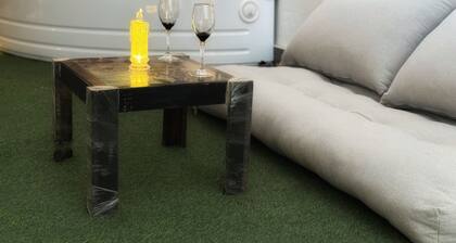 Private Jacuzzi 1BDR suite with garden at New Cairo