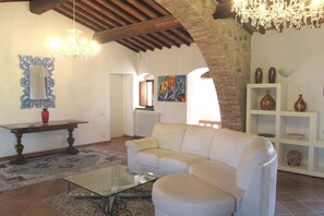 Fireplace, table tennis