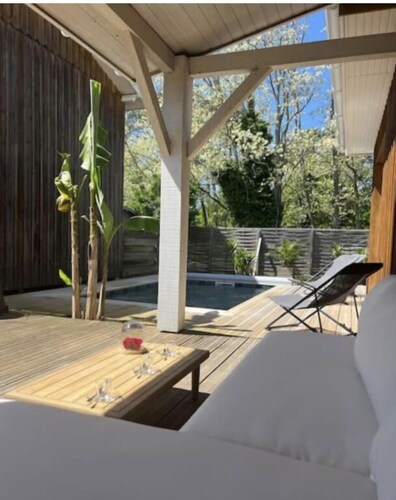 Villa avec piscine proche du lac