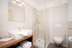 Een douche, een haardroger