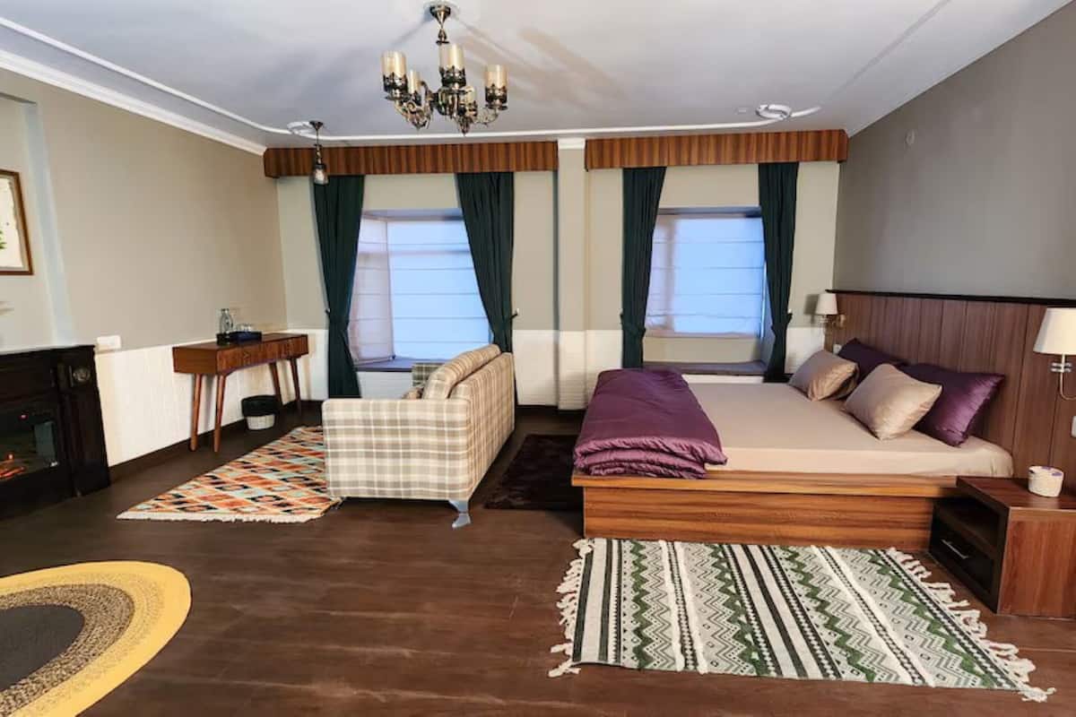 Doppia Premium, vista città | Biancheria da letto ipoallergenica, Wi-Fi gratuito, lenzuola