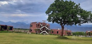 Uitzicht vanuit accommodatie