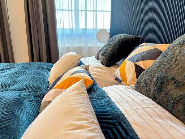 Suite Exclusive, coin cuisine, vue golf