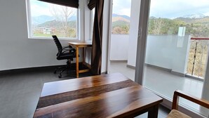 Uitzicht vanuit accommodatie