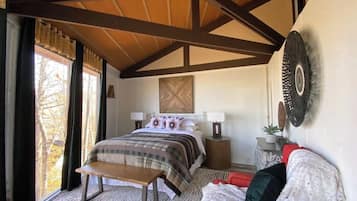2 bedrooms, iron/ironing board, travel crib, WiFi
