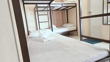 Economy Shared Dormitory, Garden View | Hypo-allergenic bedding, individually furnished, desk, free WiFi