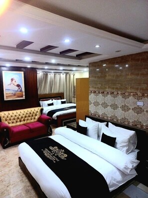 Chambres insonorisées, draps fournis