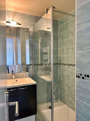 Dusche, Handtücher