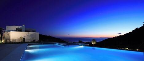 Indoor pool, outdoor pool