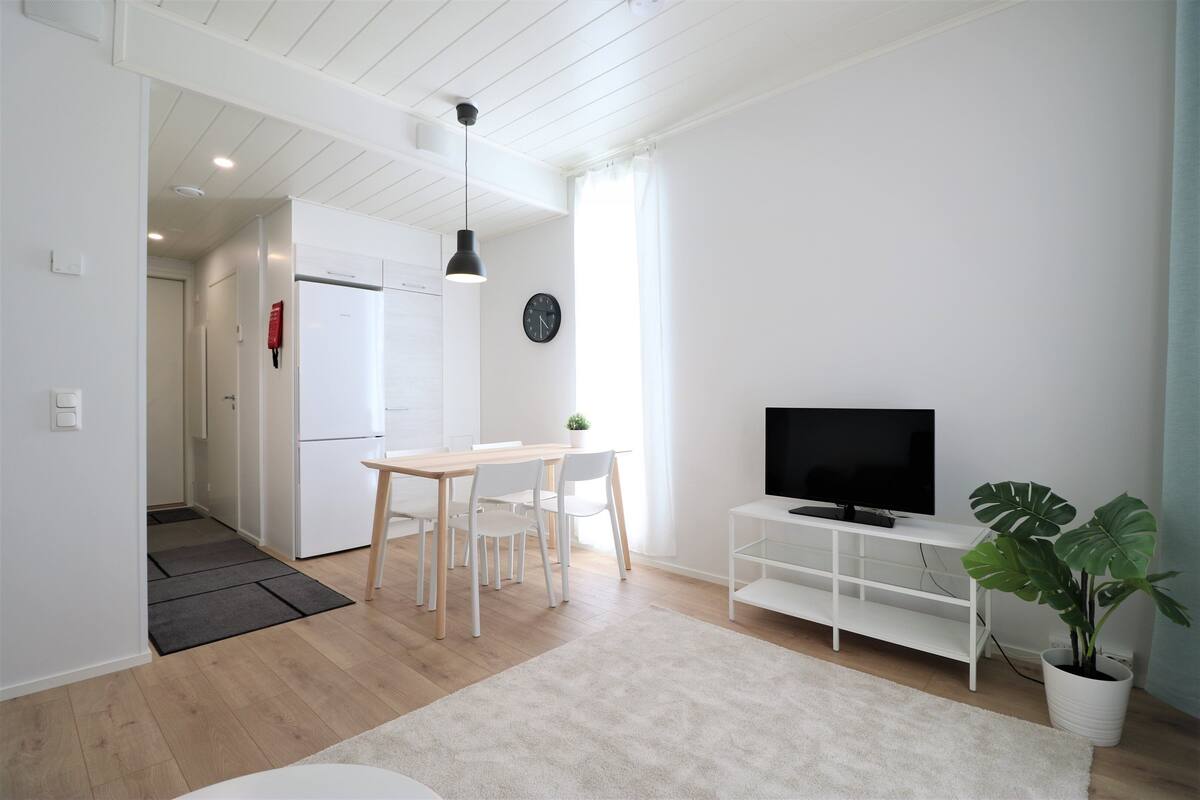 Classic Apartment | Living area | Flat-screen TV