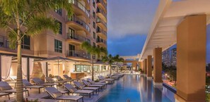 Room, 2 Bedrooms | Pool | Outdoor pool - Room in Holiday House - Hgvc Hawaiian Village Resort & Spa, Hot Tub, Pool! (Honolulu)