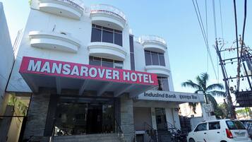 Majoituspaikan julkisivu