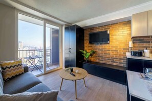 TV, offices - Stylish Retreat: Designer Studio in Providencia (Providencia)