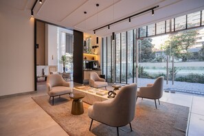 Lobby - Modern 1BR steps from Escuela Militar (Santiago)