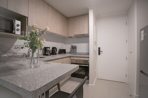 Fridge, microwave, oven, stovetop - scape to the heart of the city with a great views (Santiago)