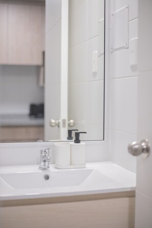 Shower, hair dryer, towels - Experimenta Santiago Centro a Pasos de Todo (Santiago)