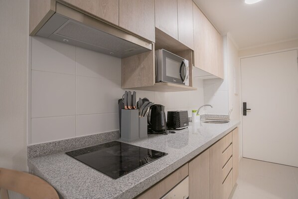 Fridge, microwave, oven, stovetop - Experimenta Santiago Centro a Pasos de Todo (Santiago)