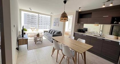Viña del Mar: Apartment with sea views and balcony