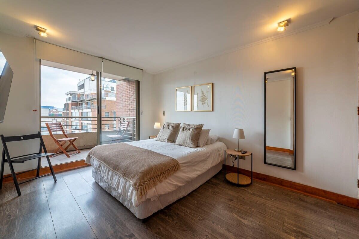 2 slaapkamers, een strijkplank/strijkijzer, wifi, beddengoed