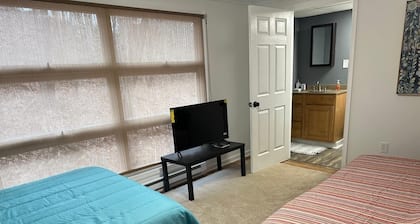 Private master bedroom apartment with WiFi, AC in charming Carbondale