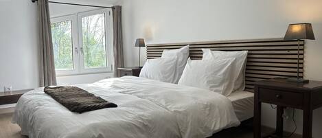 2 slaapkamers, een bureau, gratis wifi, beddengoed