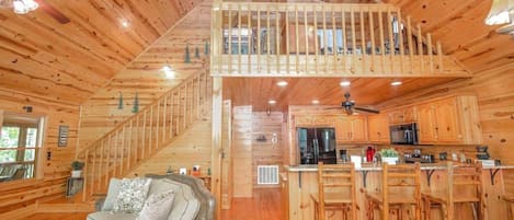 Télévision, cheminée, livres, espaces bureaux