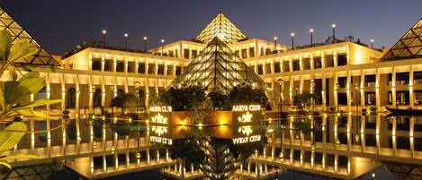 Overnatningsstedets facade