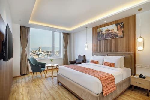 Superior Room with stupa view | Pillow-top beds, minibar, in-room safe, desk