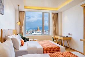 Superior Room, 2 Queen Beds, City View | 12 bedrooms, pillowtop beds, minibar, in-room safe