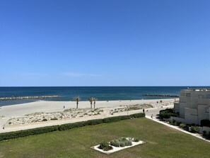 On the beach