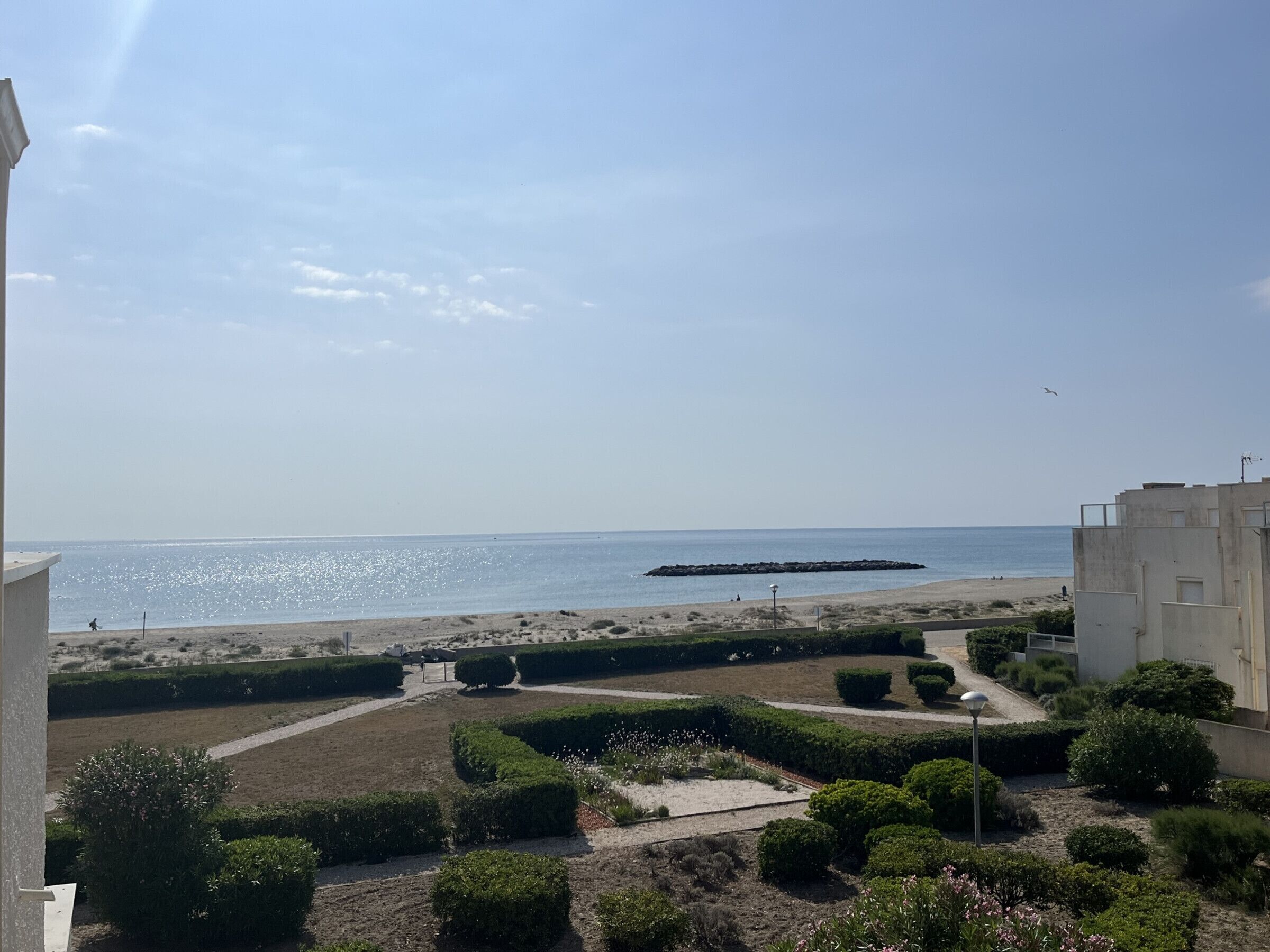 Accommodatie ligt op het strand