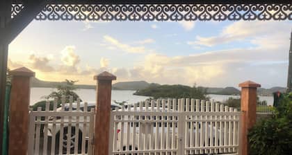 Magnifique vue de la Baie du Marin, proche de la route des plages du sud de la Martinique