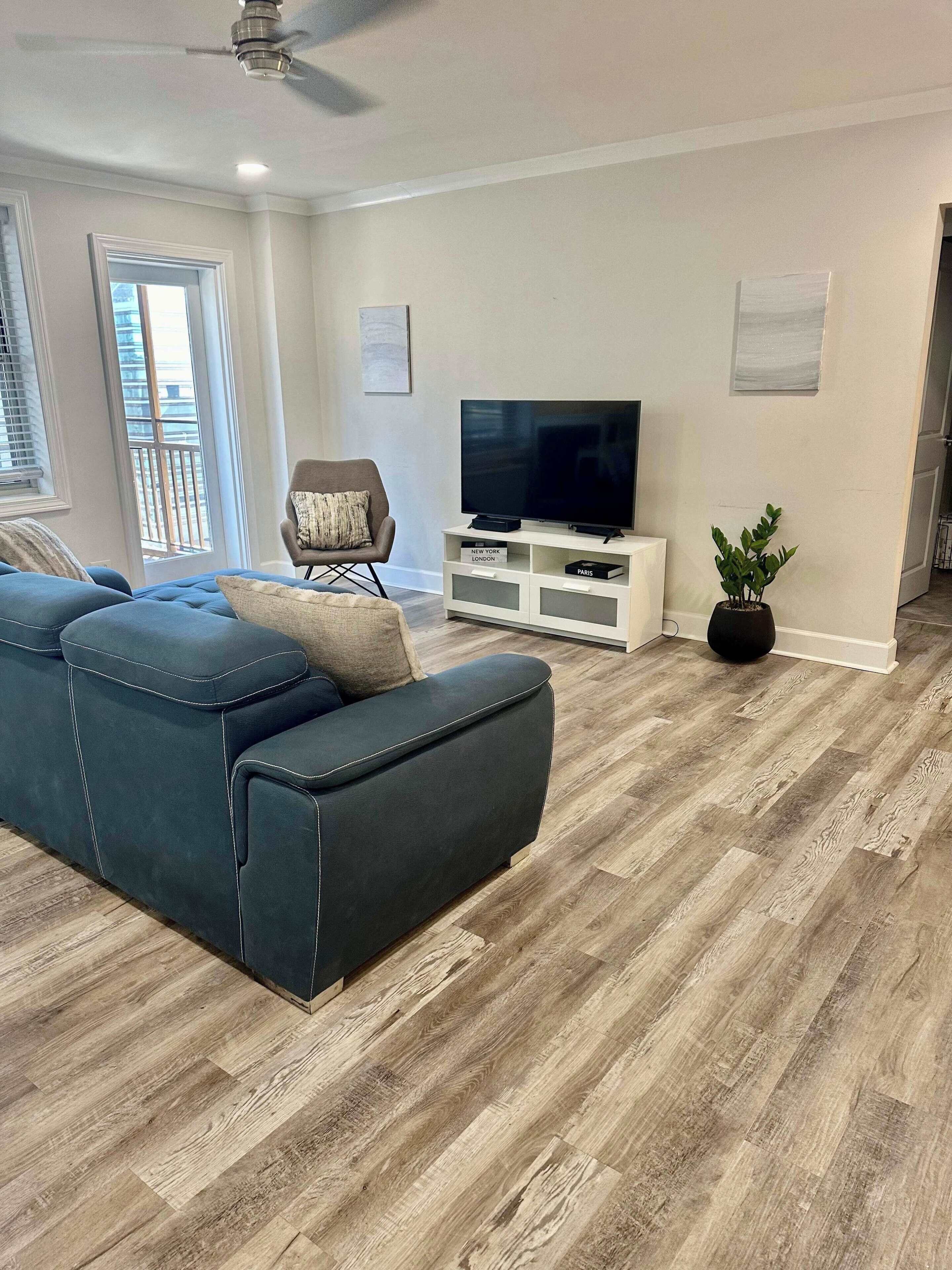 Televisie en een kantoor