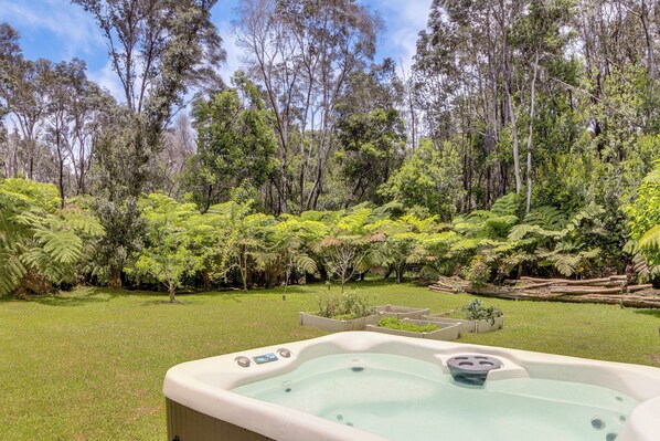 House (1 Bedroom) | Outdoor spa tub