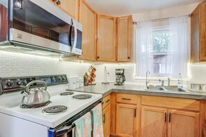 Interior - Pet-friendly Mathias Cabin Near Hunting & Fishing! (Mathias)