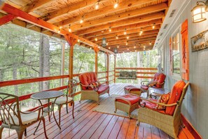 Interior - Pet-friendly Mathias Cabin Near Hunting & Fishing! (Mathias)