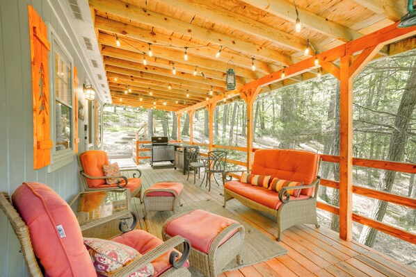 Interior - Pet-friendly Mathias Cabin Near Hunting & Fishing! (Mathias)