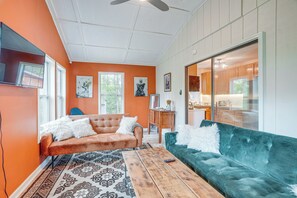 Interior - Pet-friendly Mathias Cabin Near Hunting & Fishing! (Mathias)