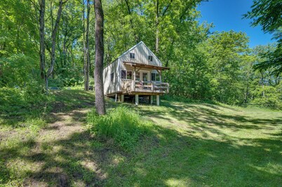 Secluded St Charles Cabin w/ Gas Grill + Fire Pit!